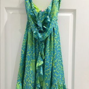 Lilly Pulitzer Strapless Dress