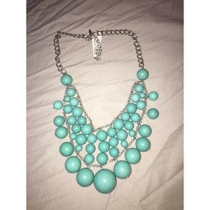 Beautiful turquoise NY&C statement necklace
