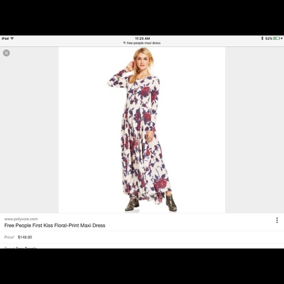 Iso free people first kiss dress small