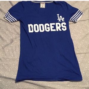 VSPink Dodgers V Neck