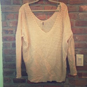 Loose over sized summer sweater