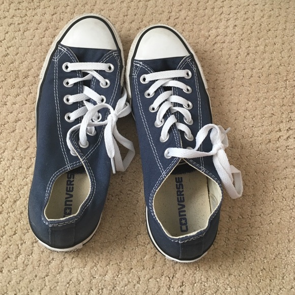 Blue converse
