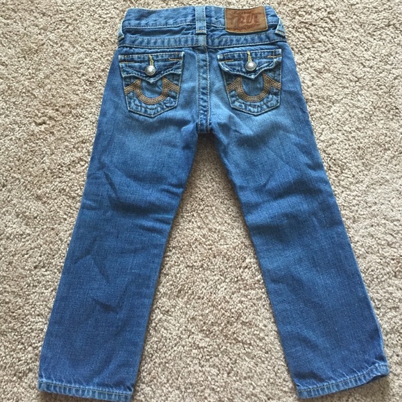 🚫❌SOLD🚫❌ toddler boy True Religion jeans size 3