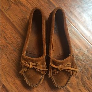 Minnetonka Moccasins Kilty Suede