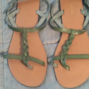 Green Sandals