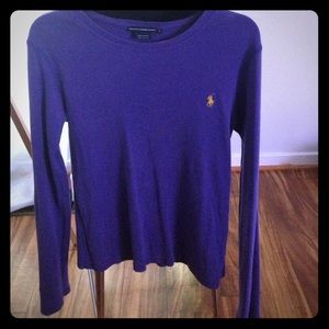Ralph Lauren long sleeve polo women shirt