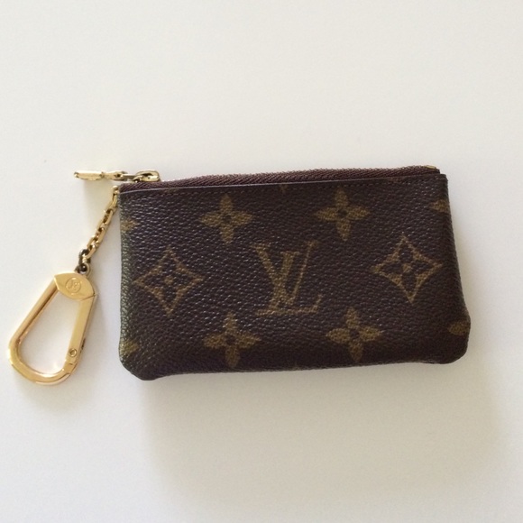 Authentic Louis Vuitton Card Holder w/ hook