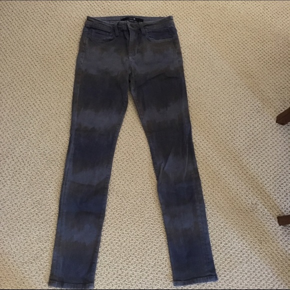 Joes jeans black and blue tie dye