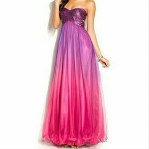 Blondie Nites purple ombre