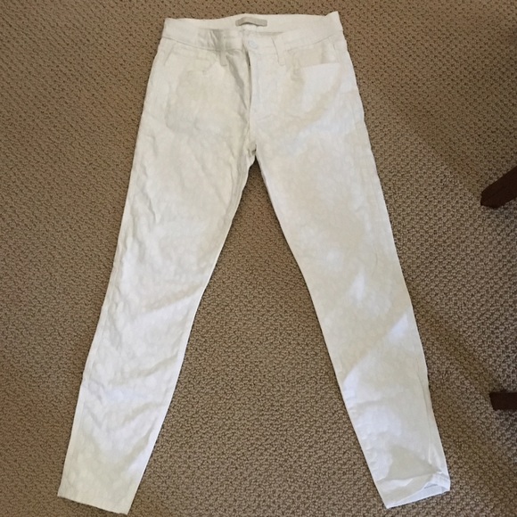 Joes jeans white leopard