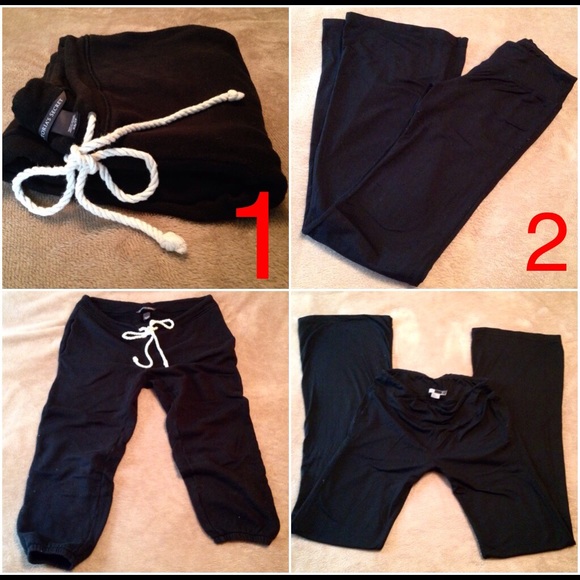 Bundle: VS Terry Capri Pants & XXI Yoga Pants
