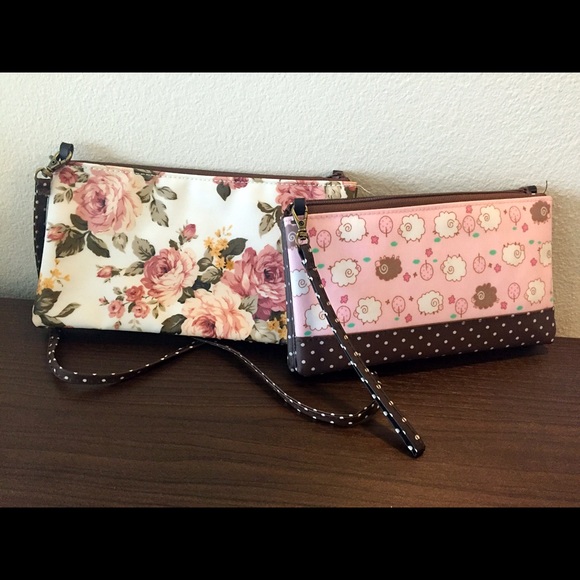 Waterproof purse - rose
