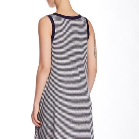 Brand New Socialite Sleeveless Henley Dress - Picture 2 of 3