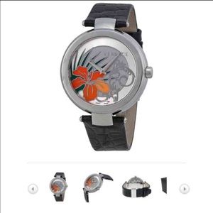 Versace hibiscus watch