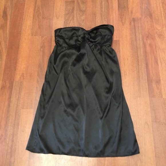 Black Polyester Formal Dress - Size M