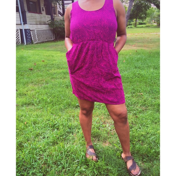 Purple dress