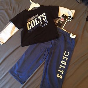 Child's 2T Colts uniform one piece