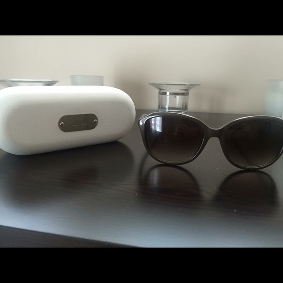 Brown Chloe sunglasses