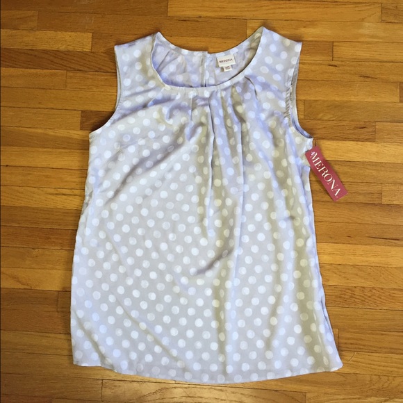 Polka Dot Top•NEVER WORN