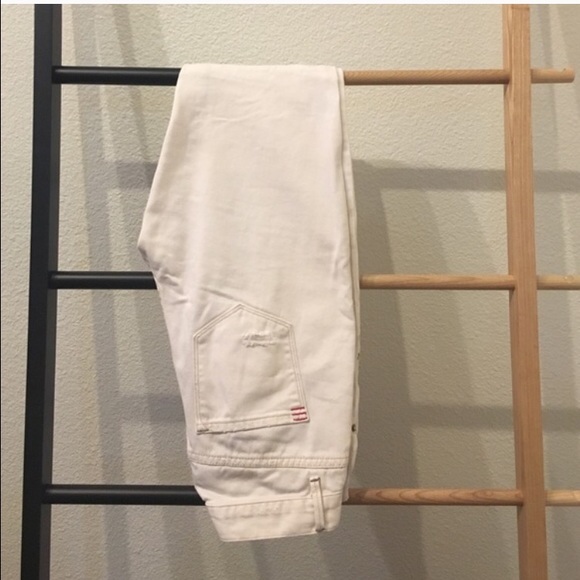 destroyed white BDG jeans