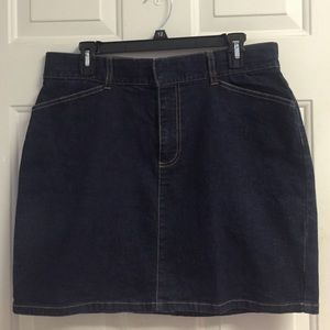 GAP jean skirt