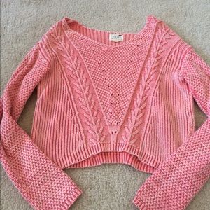 Cropped sweater