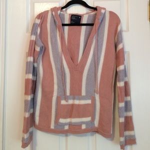 Poncho style sweater