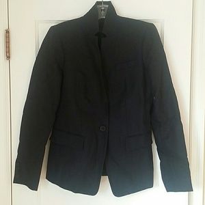 J. Crew Navy Linen Blazer