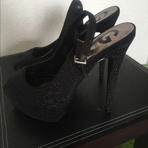 G by GUESS Sparkle Stiletto Sz 7.5
