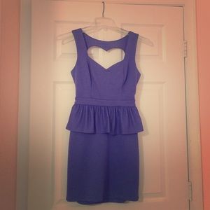 Topshop blue dress