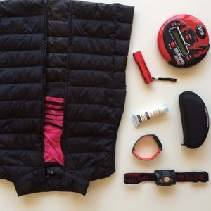 Ultra Light Down Black Puffer Vest