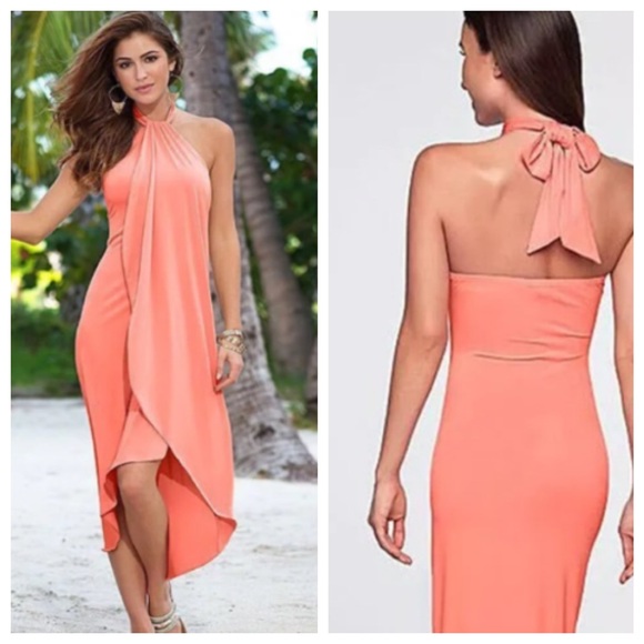 SALE--Waterfall maxi dress