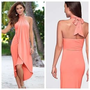 SALE--Waterfall maxi dress