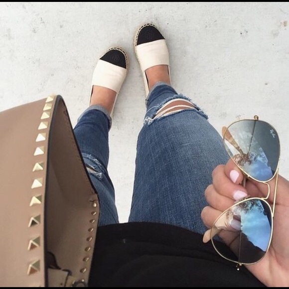 Tory Burch Color Block Espadrilles - Picture 1 of 4