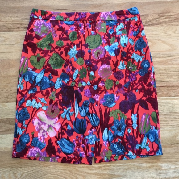 J. Crew Factory - Size 14 - Coral Pencil Skirt