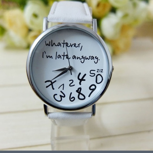 Accessories - White Watch Brand New in package!