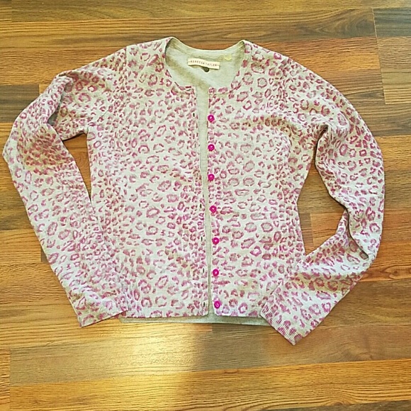 Rebecca Taylor Leopard Cardigan