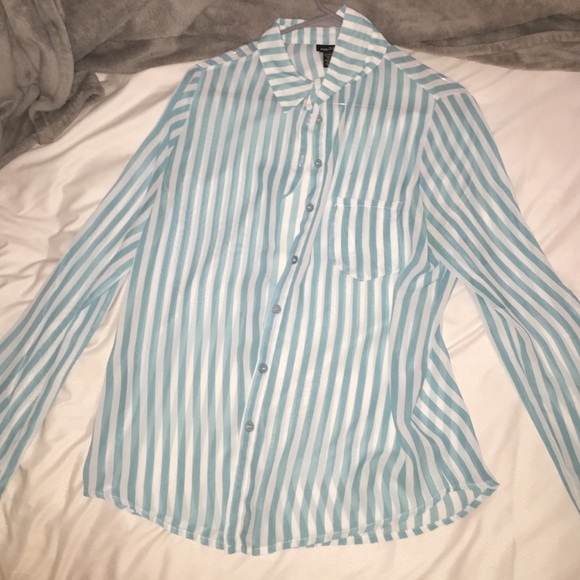 Long sleeve light weight see through