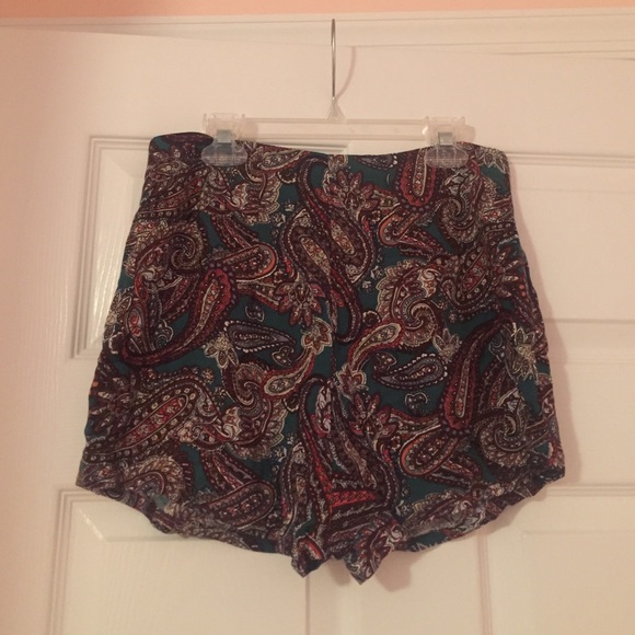 Paisley shorts