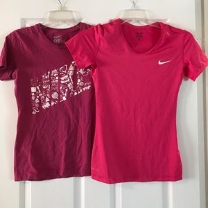 Nike Pro Women's shirt bundle of 2