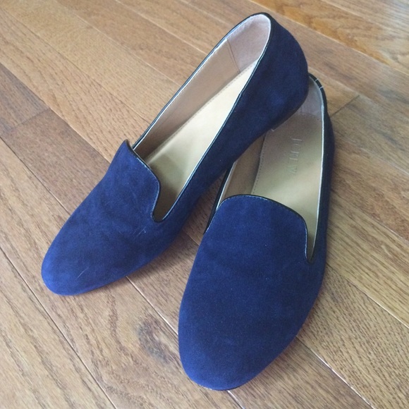 Jcrew navy flats