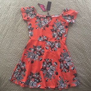 Free People Catalina Dress in Tangerine