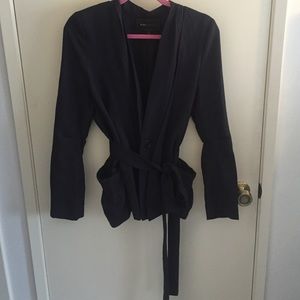 BCBG Maxazria Navy Jacket- medium