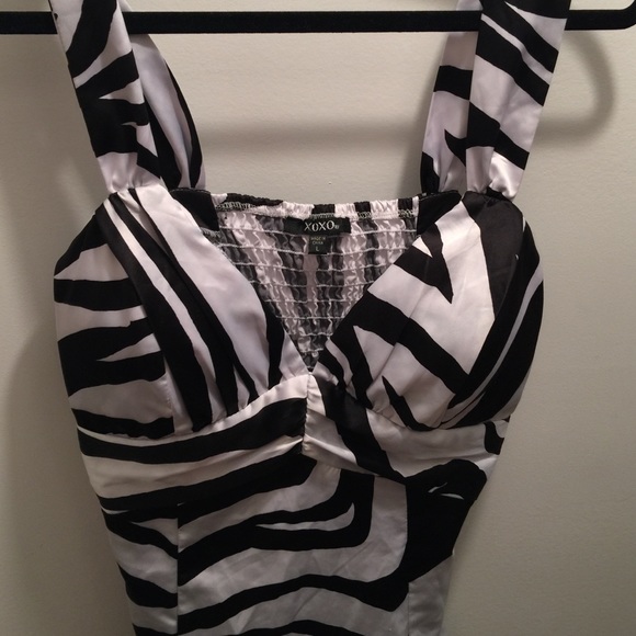 Sexy zebra print top