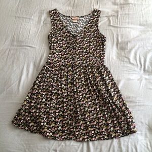 Cute floral skater dress