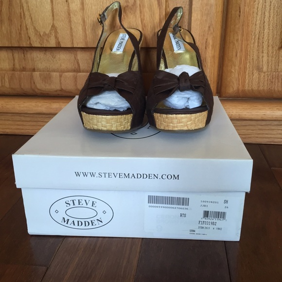Steve Madden Brown sandals - Picture 3 of 5
