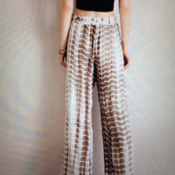 PRICE IS FIRM-DYE WRAP PANTS - Picture 3 of 4