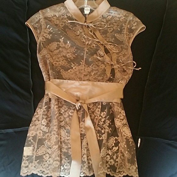 La Perla Lace Kimono Top