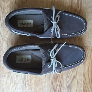 Dark brown Eastland shoes