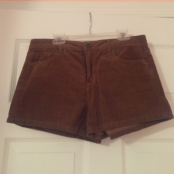 Forever 21 corduroy brown shorts